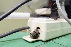 electrical fire hazards burned surge protector by McMahon Services and Construction of Chicago, Arlington Heights, Berwyn, Des Plaines, Evanston, Grayslake, Mundelein, Libertyville, and Skokie, IL
